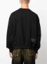 We11done Sweater met logopatch Zwart - Thumbnail 5