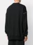 We11done Sweater met logoprint Zwart - Thumbnail 4
