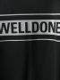 We11done Sweater met logoprint Zwart - Thumbnail 5