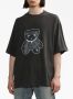 We11done T-shirt met teddybeerprint Zwart - Thumbnail 3