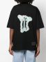 We11done T-shirt met teddybeerprint Zwart - Thumbnail 4
