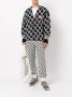 We11done Vest met monogram Zwart - Thumbnail 2