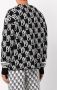 We11done Vest met monogram Zwart - Thumbnail 5
