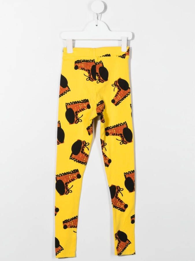 Weekend House Kids. Legging met print Geel