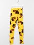 Weekend House Kids. Legging met print Geel - Thumbnail 2