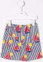 Weekend House Kids. Shorts met bootprint Wit - Thumbnail 2