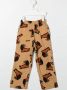 Weekend House Kids. Straight broek Bruin - Thumbnail 2