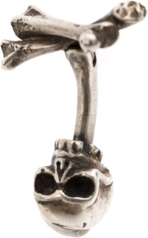 WERKSTATT:MÜNCHEN skull cufflinks Zilver