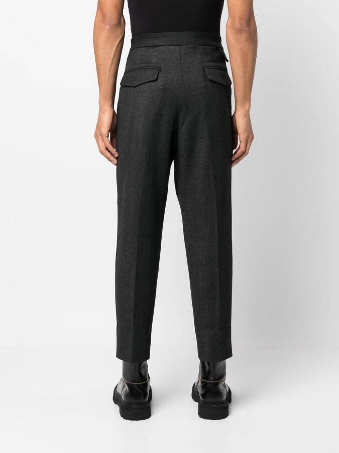 White Mountaineering Broek met toelopende pijpen Grijs