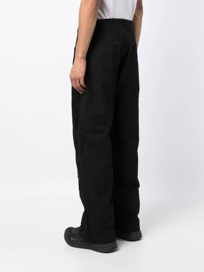 White Mountaineering Straight broek Zwart