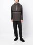 White Mountaineering Jack met geometrisch patroon Bruin - Thumbnail 2