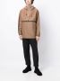 White Mountaineering Jack met geometrisch patroon Bruin - Thumbnail 2