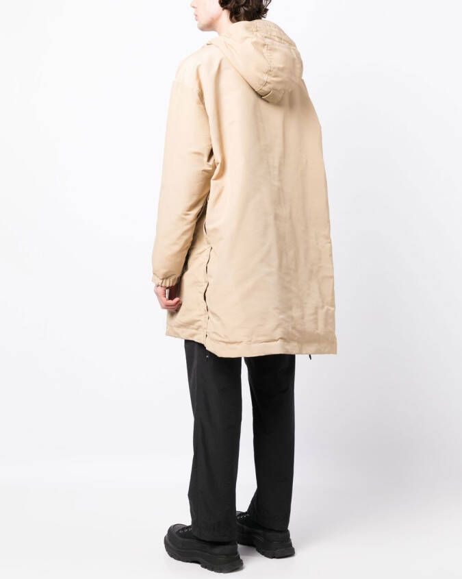 White Mountaineering Gewatteerde jas Bruin