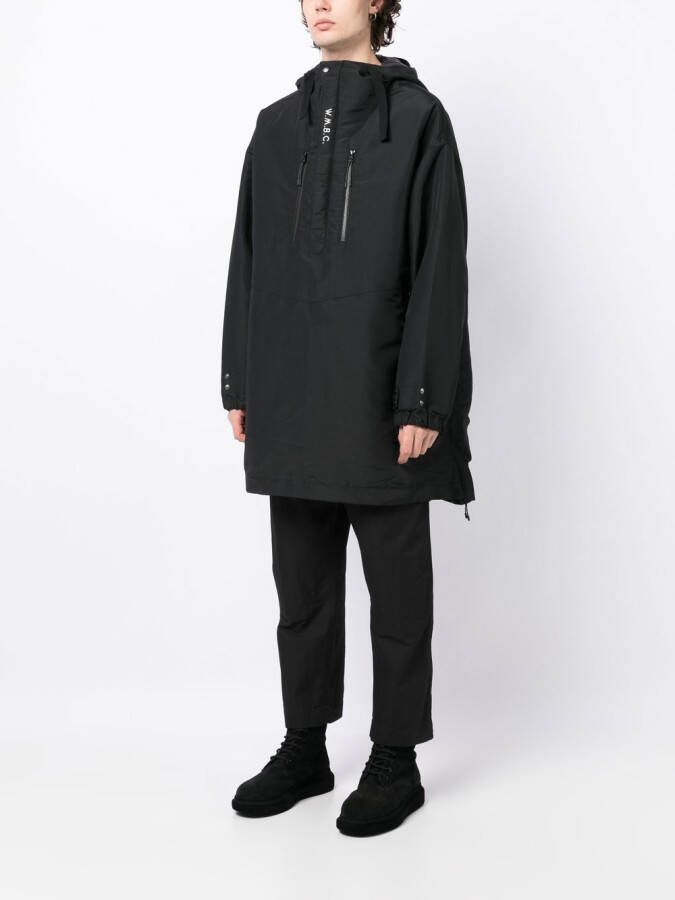 White Mountaineering Gewatteerde jas Zwart