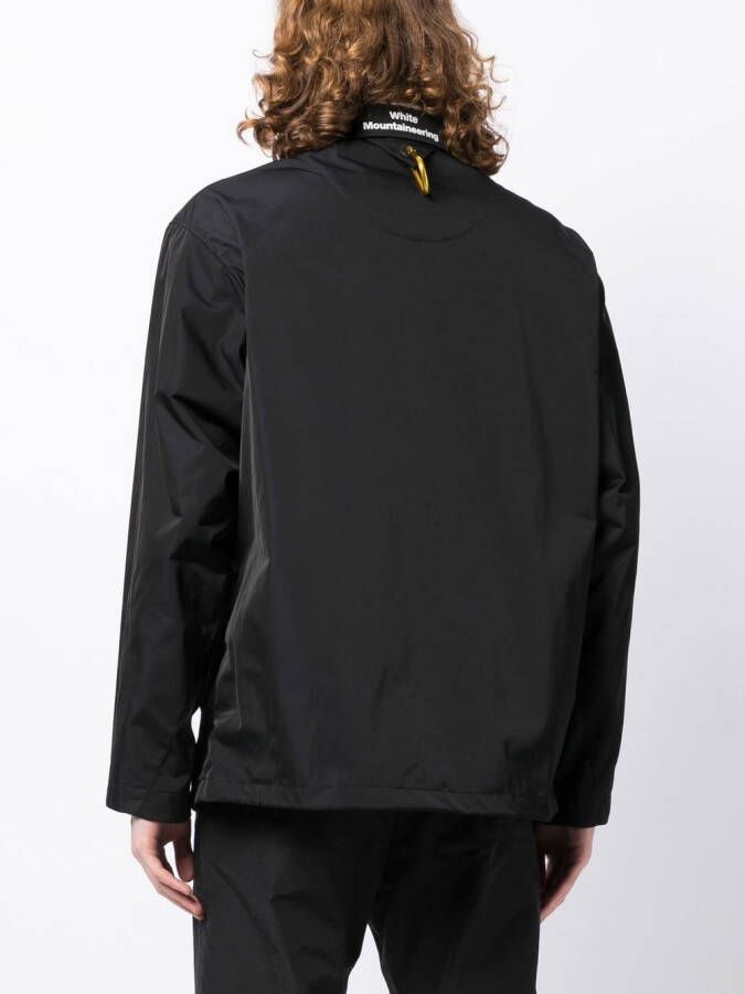 White Mountaineering Jack met klassieke kraag Blauw