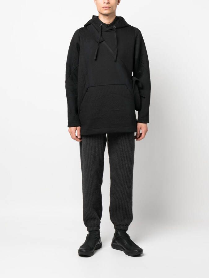 White Mountaineering Geribbelde trainingsbroek Grijs