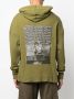 Who Decides War Hoodie met print Groen - Thumbnail 4