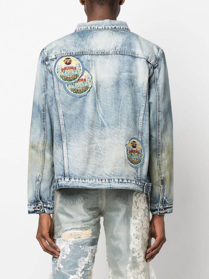 Who Decides War Denim jack Blauw