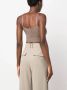 Wild Cashmere Carmen cropped top Bruin - Thumbnail 4
