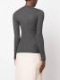 Wild Cashmere Cloe vest met V-hals Grijs - Thumbnail 4
