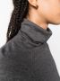 Wild Cashmere Diana trui met hoge hals Grijs - Thumbnail 5