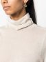 Wild Cashmere Fijngebreide coltrui Beige - Thumbnail 5