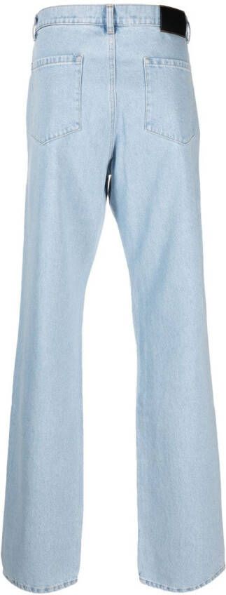 Winnie NY Jeans met patchdetail Blauw