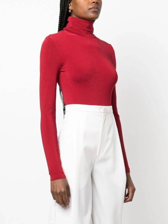 Wolford Body met string Rood