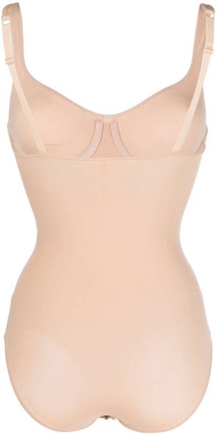 Wolford Bodysuit met print Beige