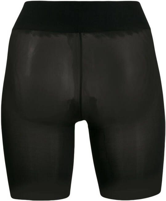 Wolford Doorzichtige shorts Zwart