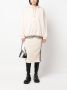 Wolford Hoodie met logoprint Beige - Thumbnail 2