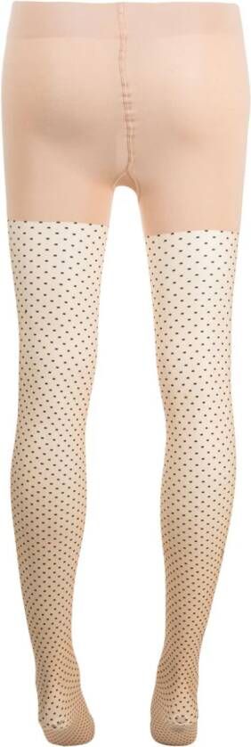 Wolford Panty met stippen Beige