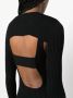 Wolford x Simkhai ribgebreide midi-jurk Zwart - Thumbnail 5