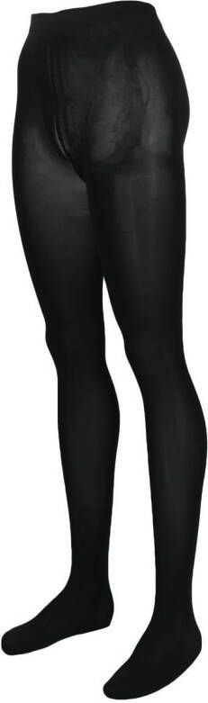 Wolford Semi-doorzichtige panty Zwart