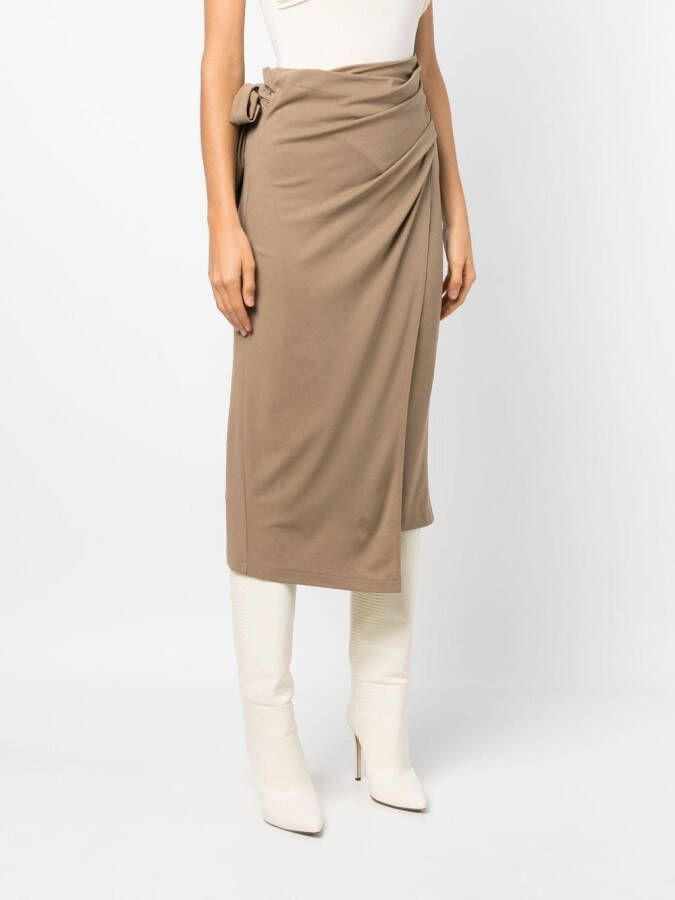 Wolford Wikkelrok Bruin