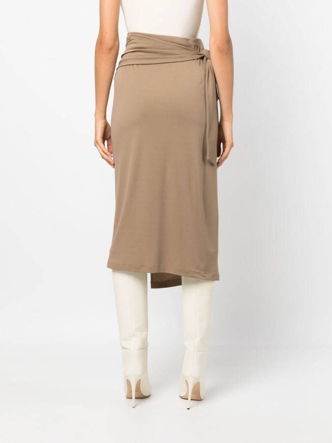 Wolford Wikkelrok Bruin