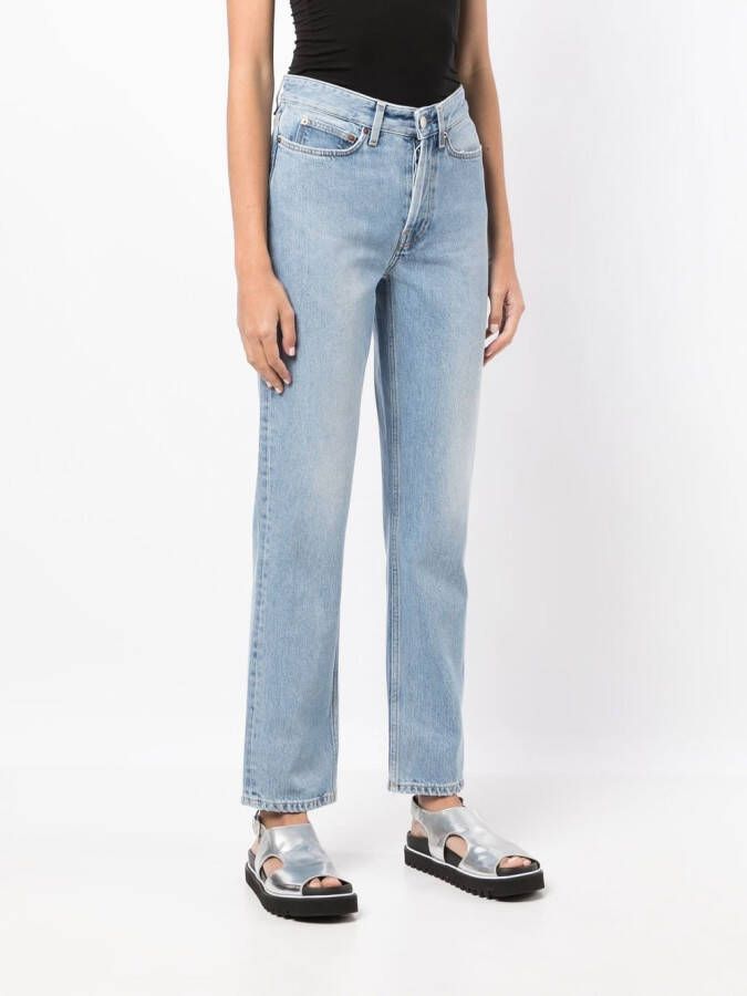 Won Hundred Shorts met paperbag taille Blauw