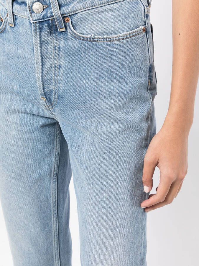 Won Hundred Shorts met paperbag taille Blauw