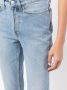 Won Hundred Shorts met paperbag taille Blauw - Thumbnail 5