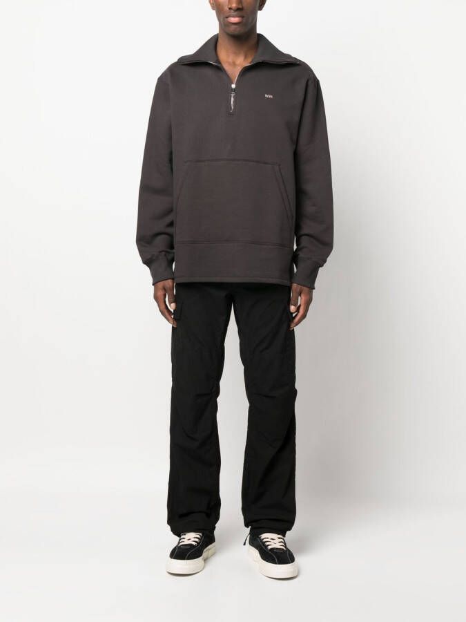 Wood Katoenen sweater Grijs