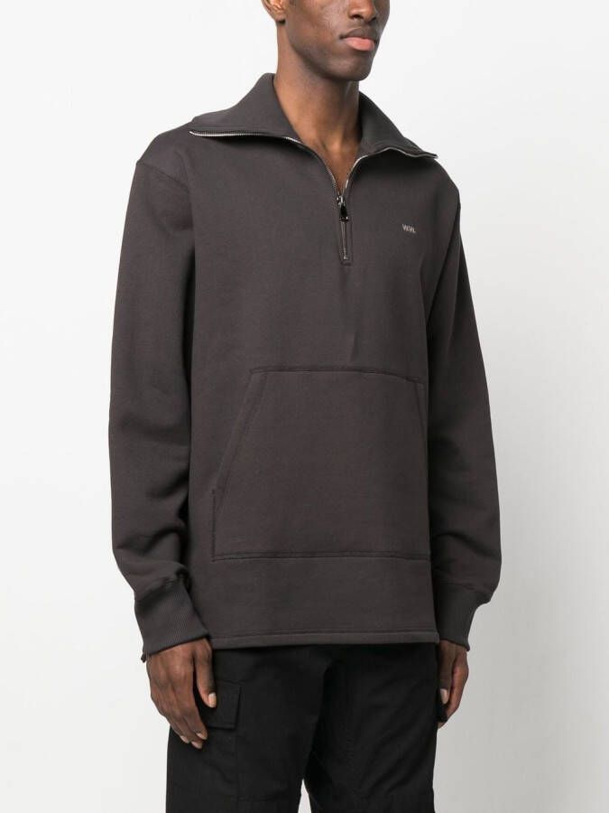 Wood Katoenen sweater Grijs