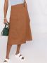 Woolrich A-lijn midi-rok Bruin - Thumbnail 5