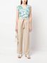 Woolrich Broek met wijde pijpen Beige - Thumbnail 2