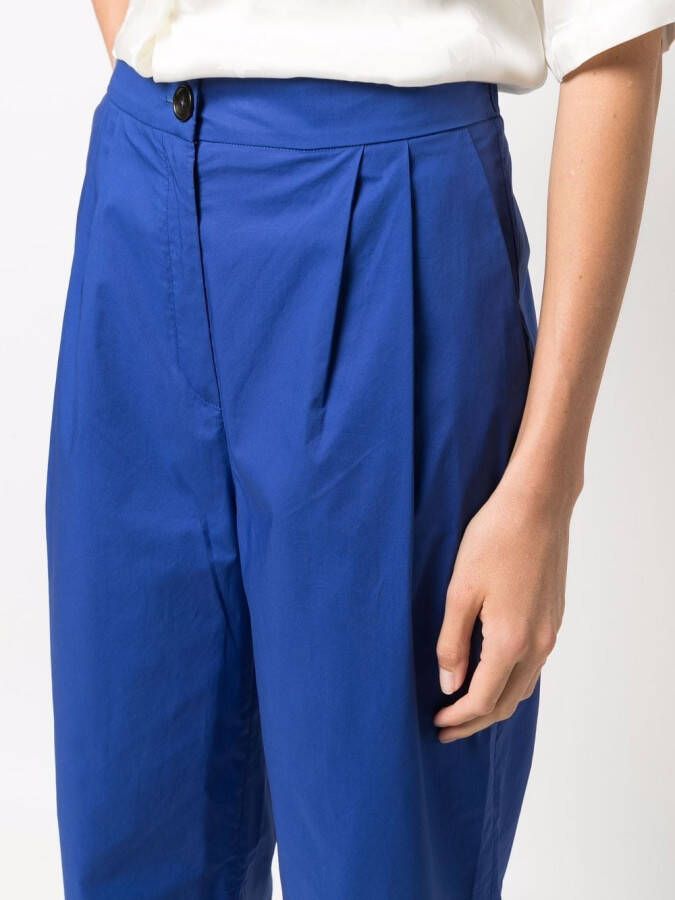 Woolrich Cropped pantalon Blauw