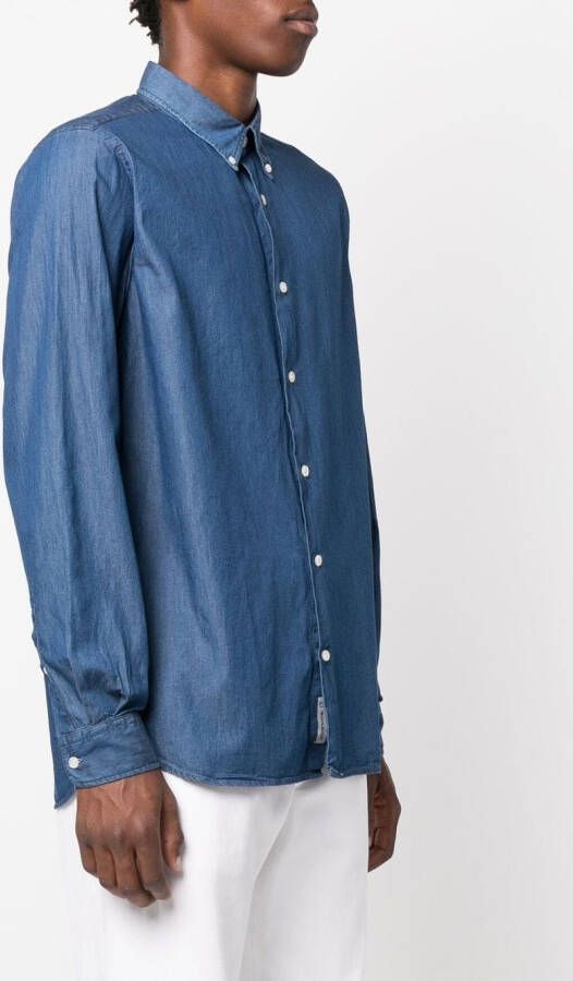 Woolrich Button-down overhemd Blauw
