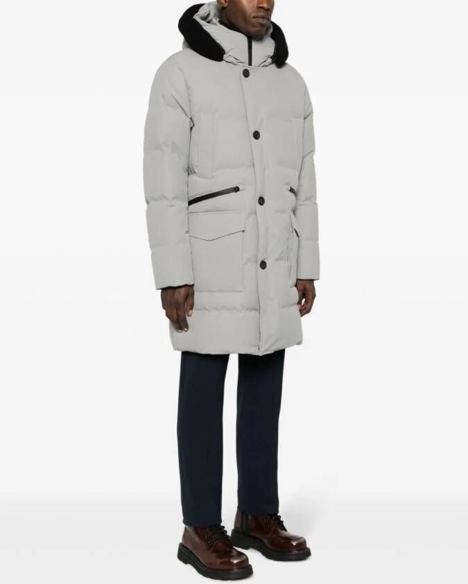 Woolrich Donsjack met capuchon Beige