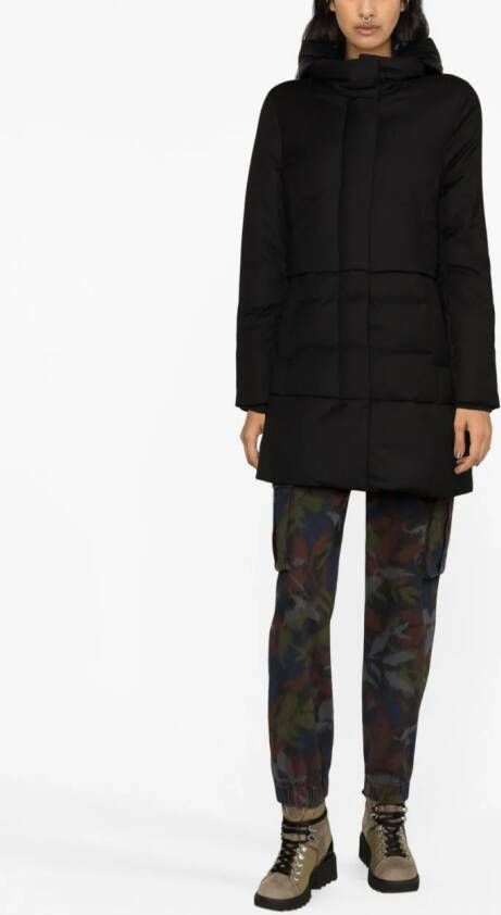 Woolrich Donsjas met capuchon Zwart