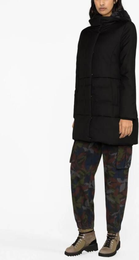 Woolrich Donsjas met capuchon Zwart