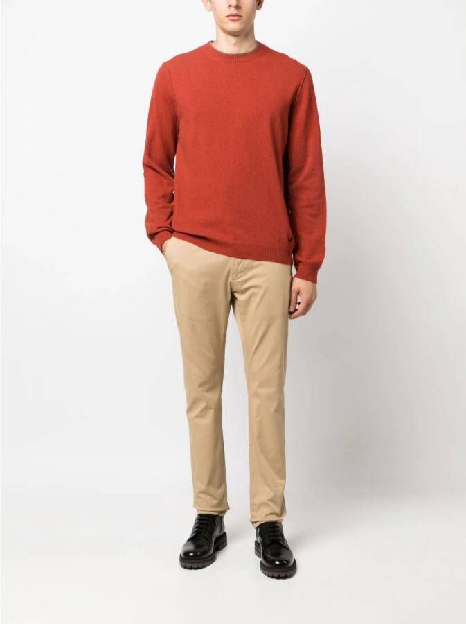 Woolrich Fijngebreide sweater Oranje