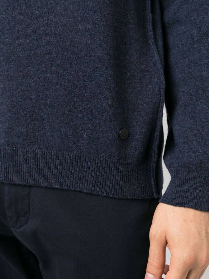 Woolrich Fijngebreide sweater Blauw